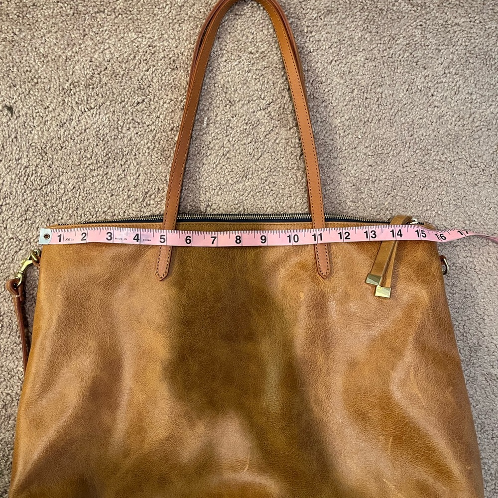 K. Slade American Made Leather Carryall Tote - Picture 16 of 16